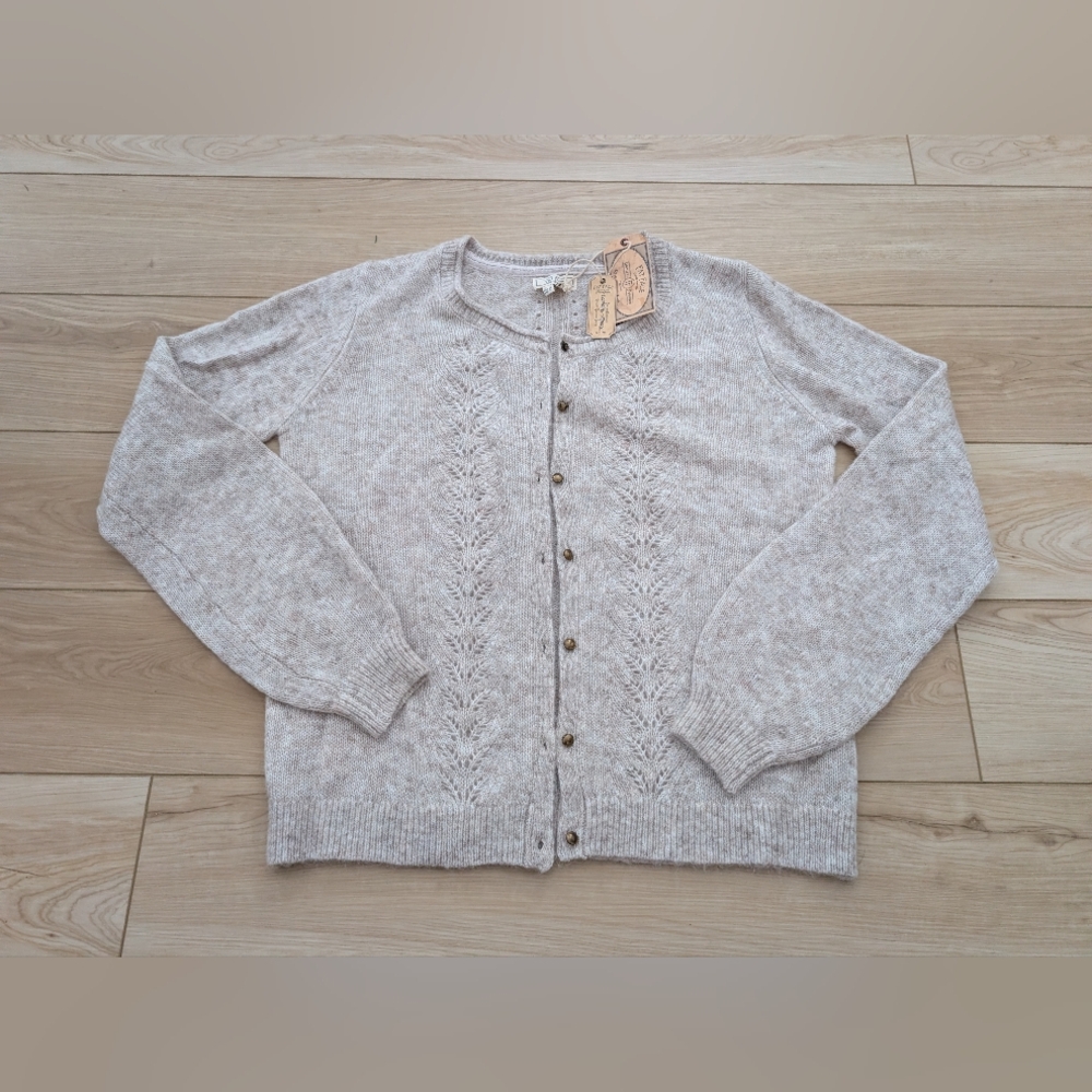 Women's Cream Sweater By Fat Face